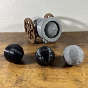 2x 3D Printed Fisher Price Little People 2" Cannon Ball Boulder Rock